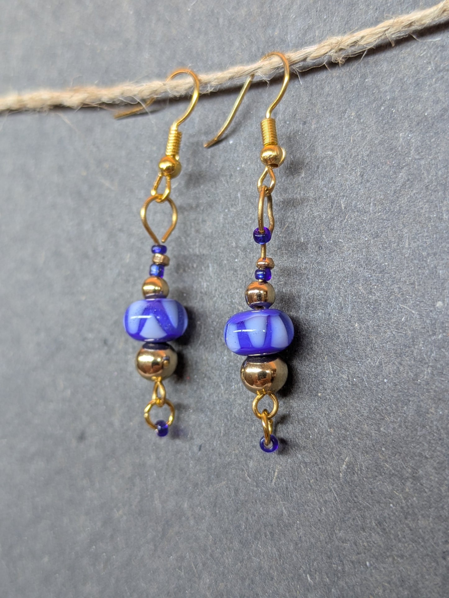 Saphir · Boucles d'oreilles