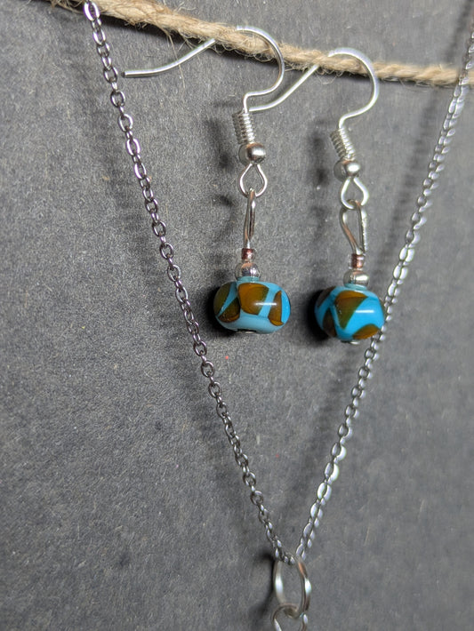 Savannah · Parure · Boucles d'oreilles + pendentif