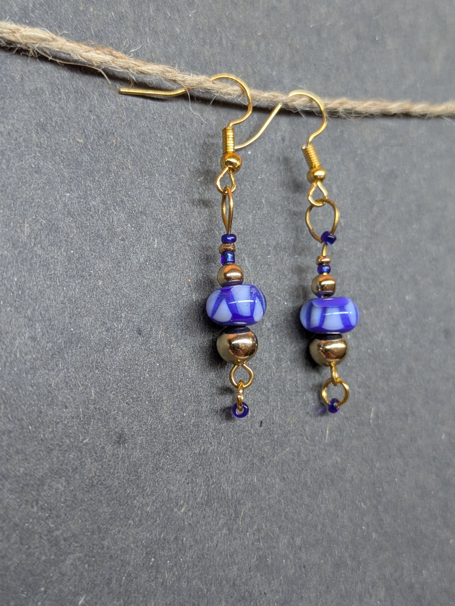 Saphir · Boucles d'oreilles