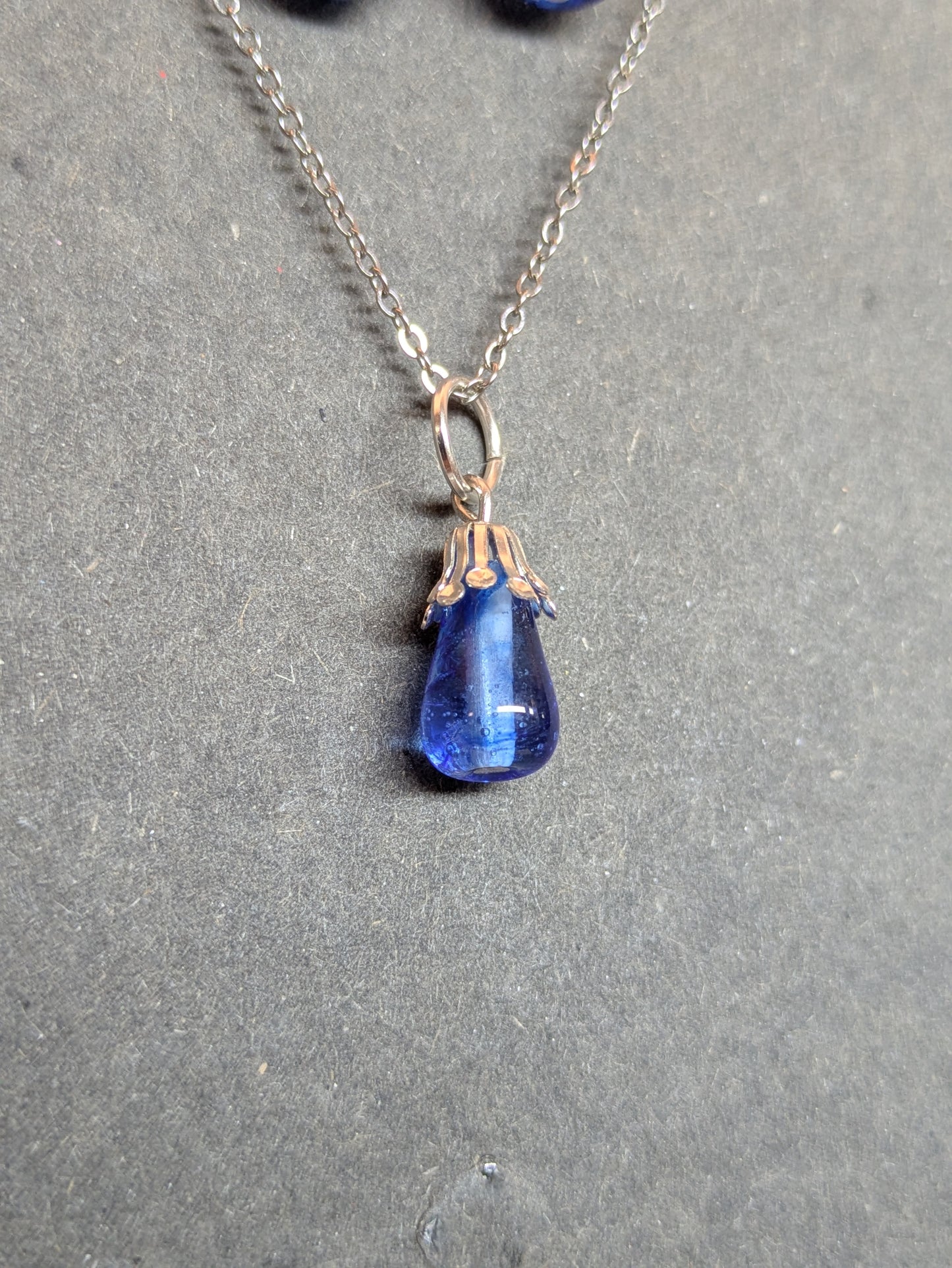 Waves · Parure · Boucles d'oreilles + pendentif
