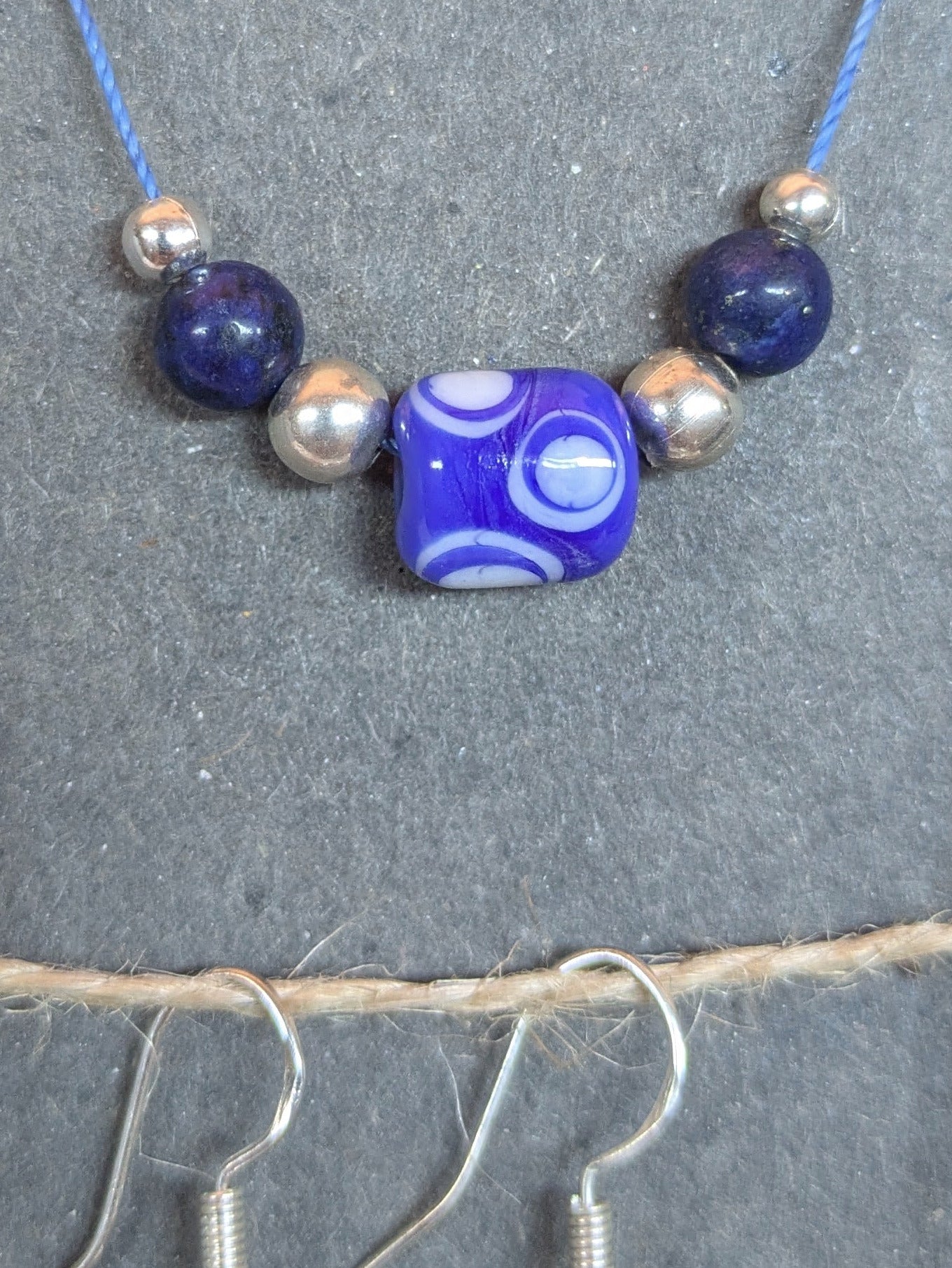 Kandinsky · Ensemble · Boucles d'oreilles, collier + bracelet