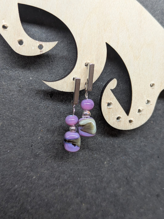 Glycine · Boucles d'oreilles