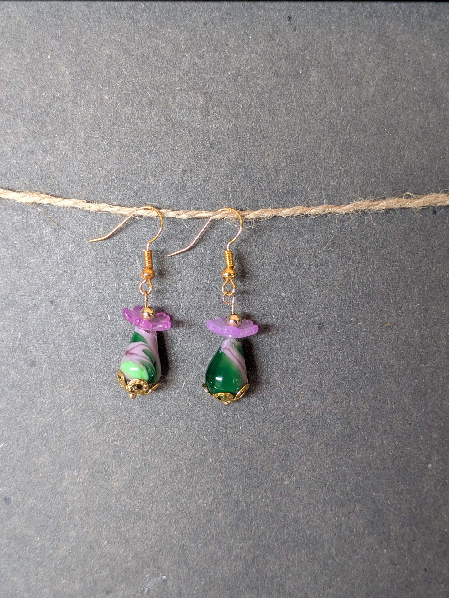 Jardin enchanté · Boucles d'oreilles