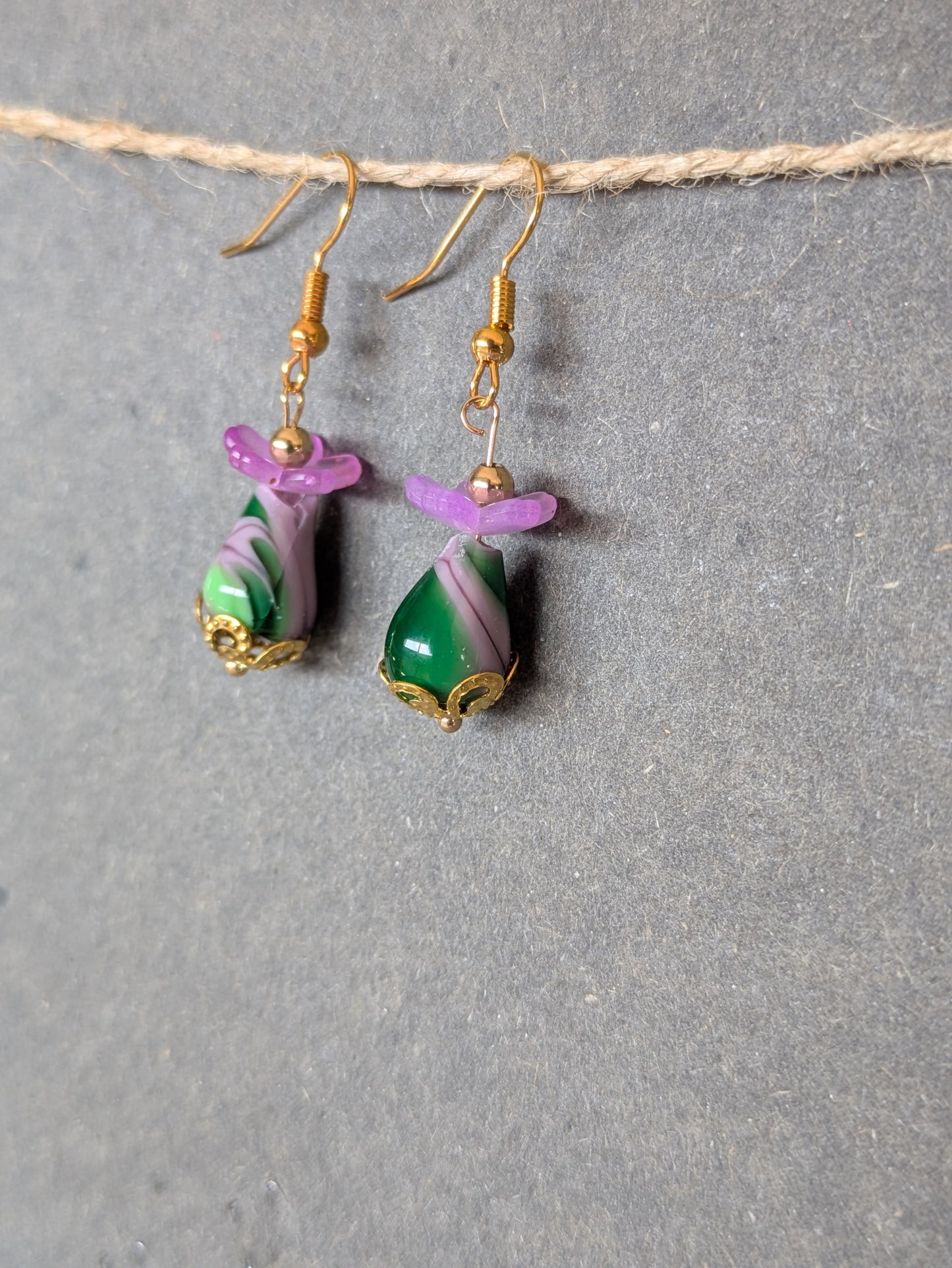 Jardin enchanté · Boucles d'oreilles