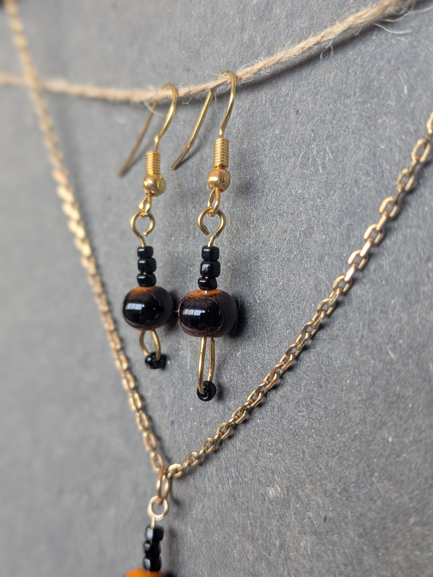 Harley · Parure · Boucles d'oreilles+ pendentif