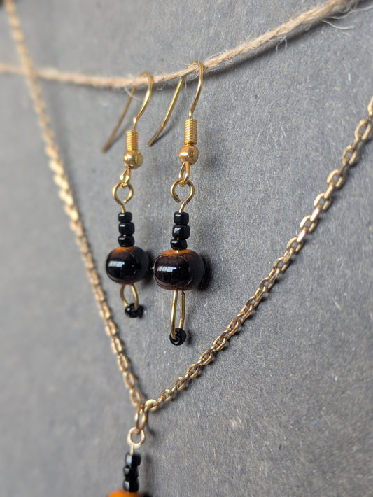 Harley · Parure · Boucles d'oreilles+ pendentif